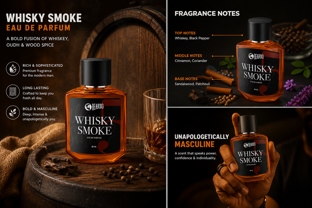 Beardo Whisky Smoke Perfume EDP